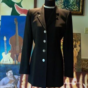 Escada Black Wool Blazer